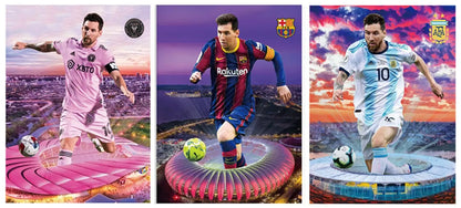 Cristiano Ronaldo - Lionel Messi 3D Poster AniFrame